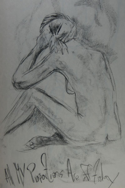 charcoal figure drawing